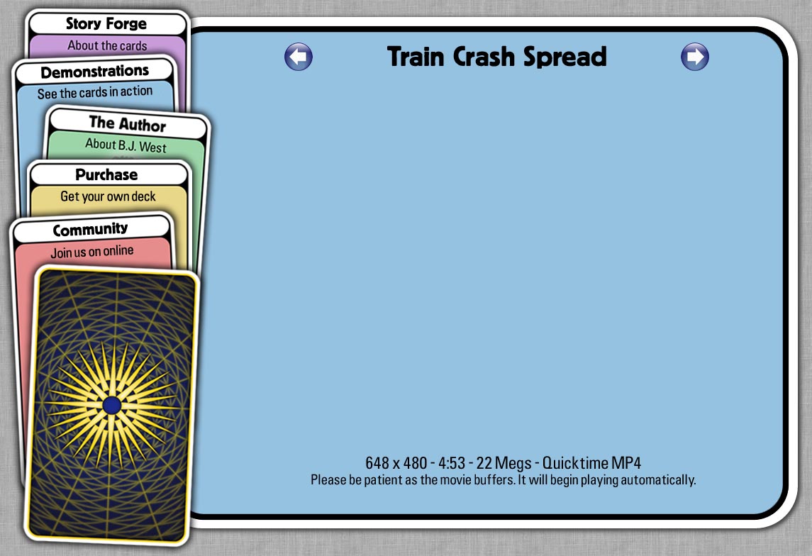 Story Forge Cards - Train Crash Spread