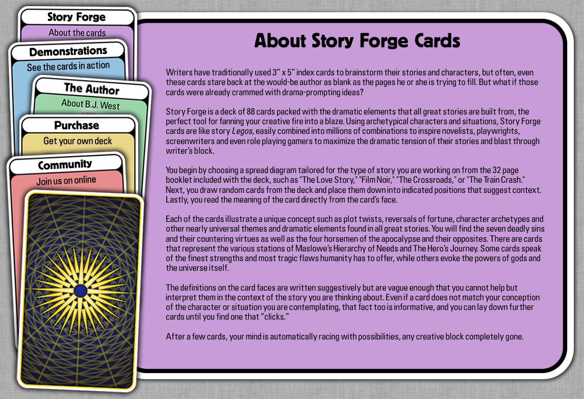 Story Forge Cards - Introduction